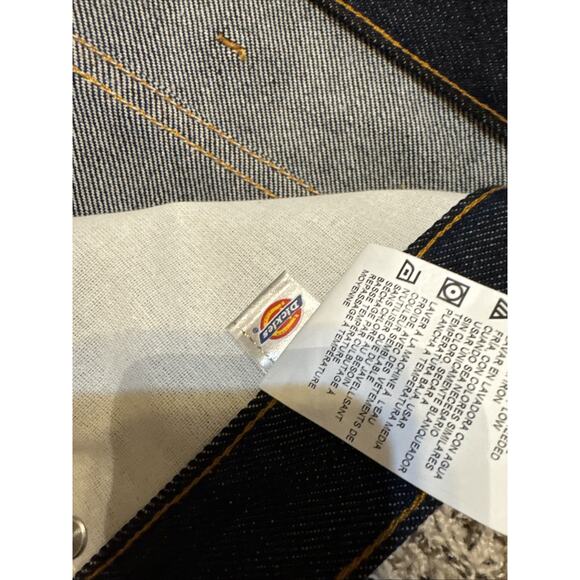 Dickies Work Jeans Men Size 44X30 Blue Denim Regular Fit Fits Over Boots New Tag - Picture 5 of 9